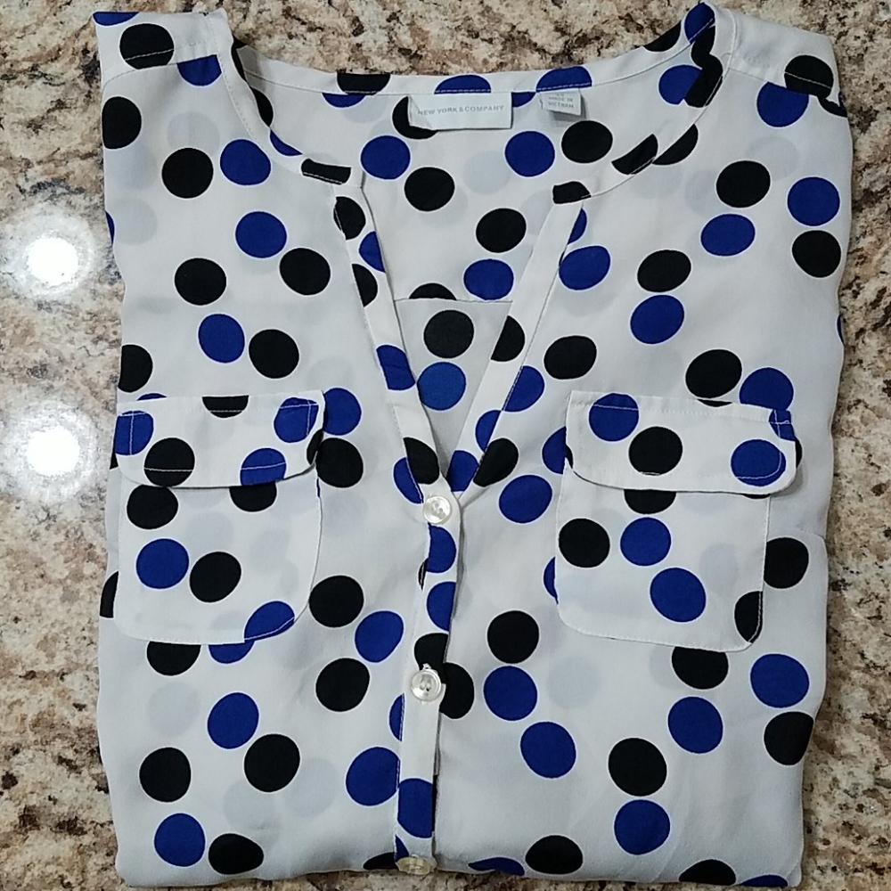 New York & Company button down blouse